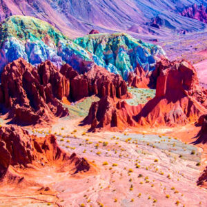 Valle del Arcoiris